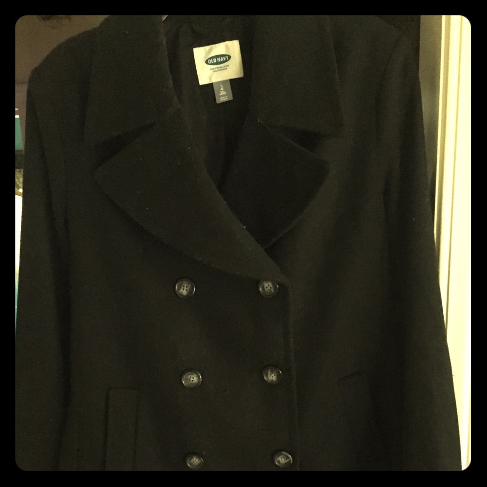 Old Navy Wool Blend Peacoat